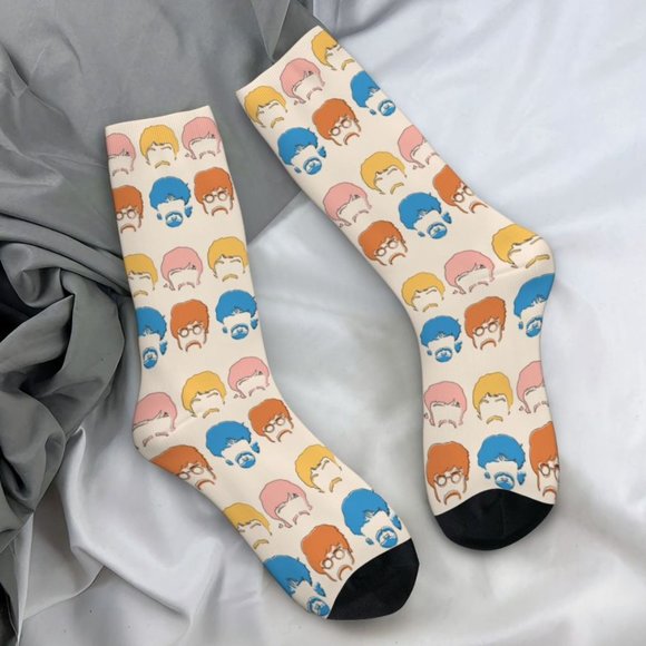 Beatles Socks Pair Unisex - Picture 3 of 5